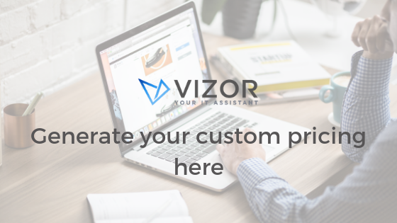 Pricing calculator for VIZOR