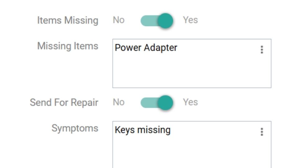 VIZOR Device Condition Logging