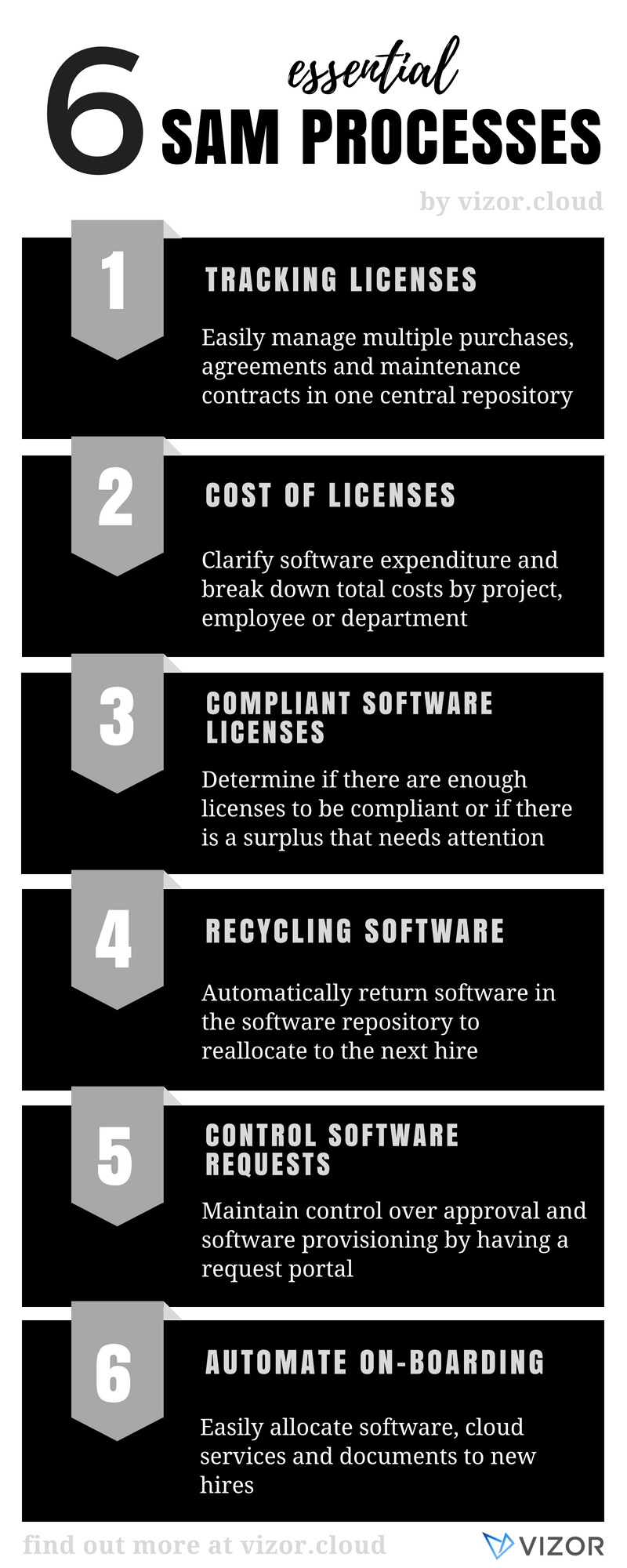 6 systematic SAM Processes