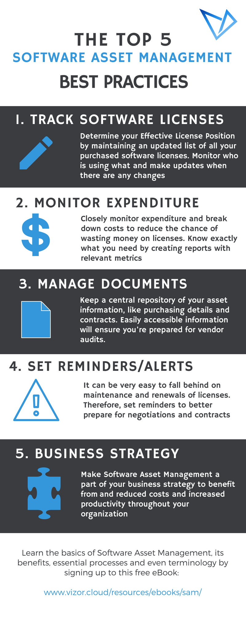 Best Practices for Software Asset Management - Infographic