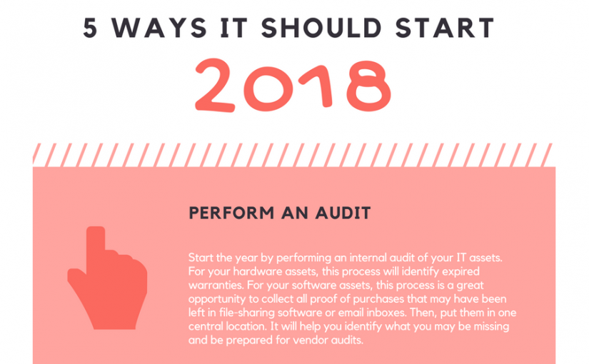 5 Ways IT Should Start The Year  – Infographic
