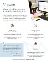 VIZOR Chromebook Management for K-12 Schools 2022