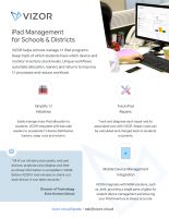 VIZOR iPad Management for Schools