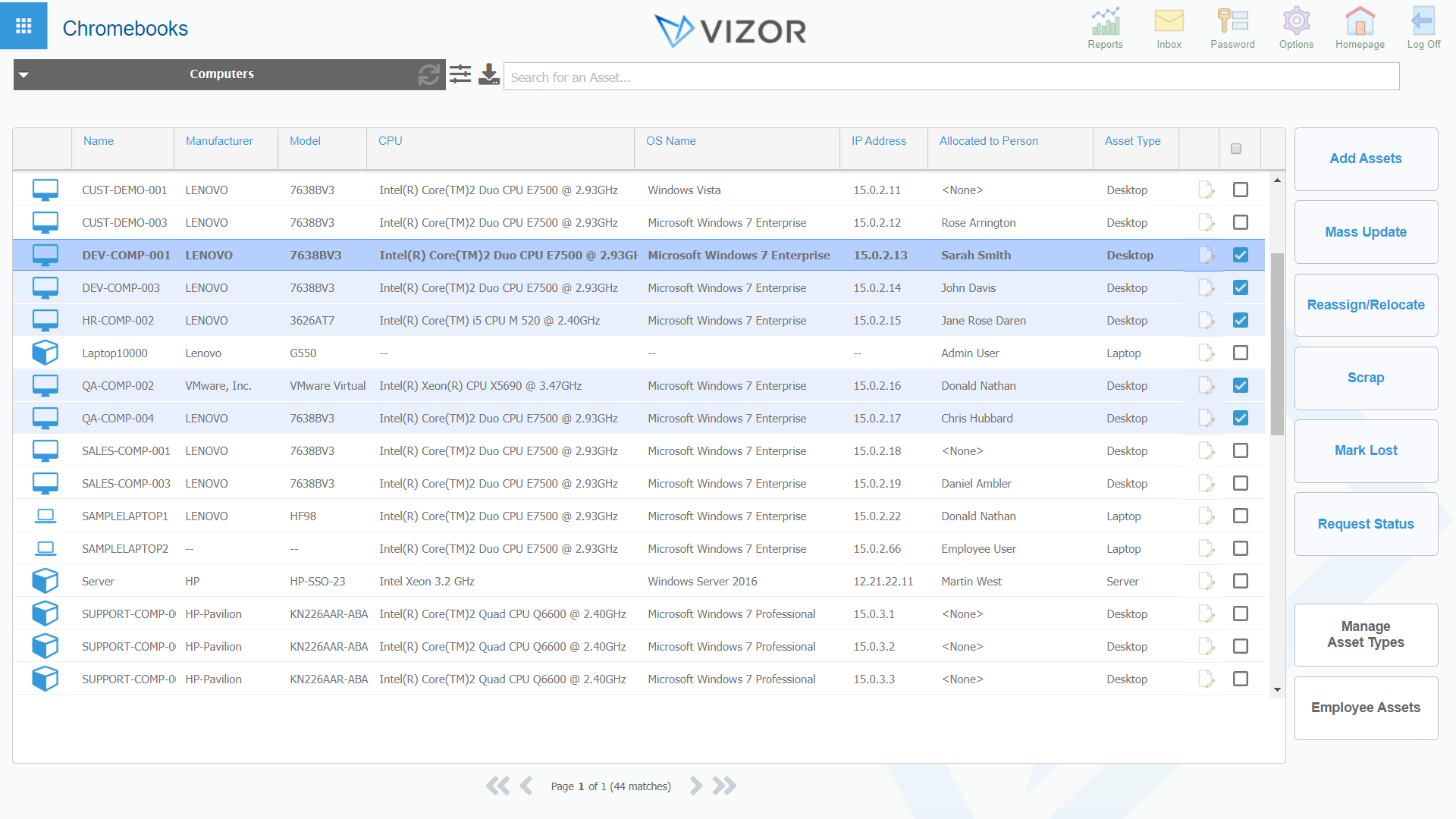 Chromebook Management Software Solution - VIZOR